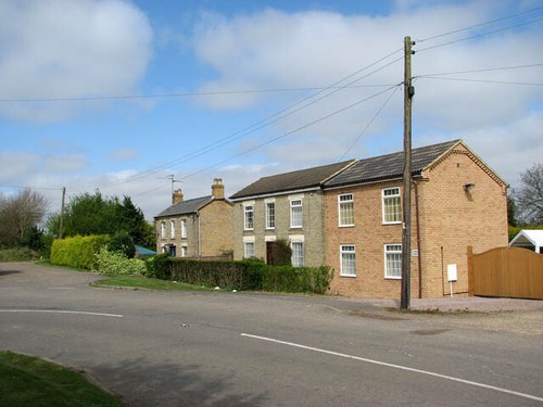 Photo 6x4 houses the old - photo,