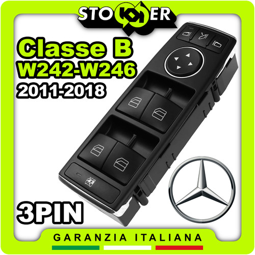 Mirror window regulator button