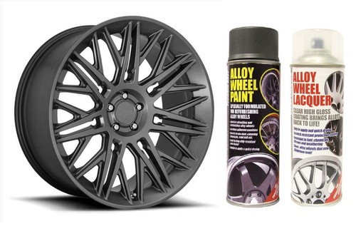 Satin grey lacquer alloy - satin, grey+lacquer