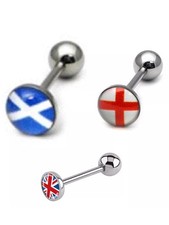 Flag surgical steel tongue - surgical,