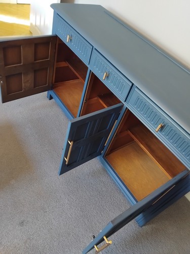 Vintage upcycled sideboard - vintage,
