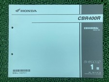 CBR400R Parts List 1st Edition