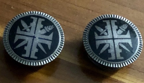 Pair antique silver - antique,