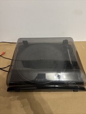 ION Profile LP USB 2 Speed Turntable Vinyl Record Player Black 