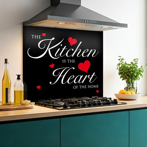 Printed glass kitchen - printed,