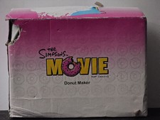 The Simpsons MOVIE Very Rare Collectible Donut Maker 2007