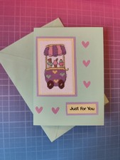 Handmade Cross Stitched Card