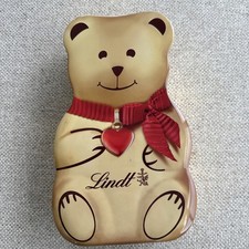 LINDT CHOCOLATE TEDDY TIN - empty