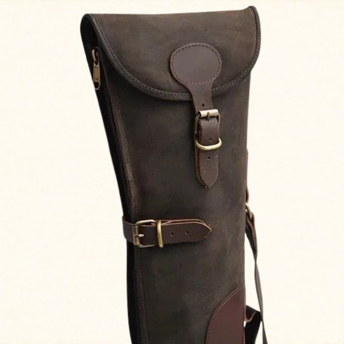 Leather shotgun slip - leather,