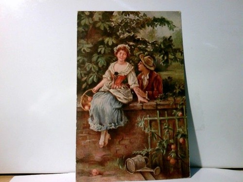 Old artists postcard - artists,