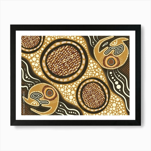Aboriginal painting art - aboriginal,
