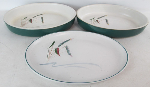 Denby green and - and, wheat