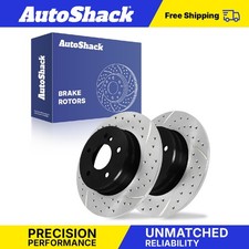 Rear Drilled Slotted Brake