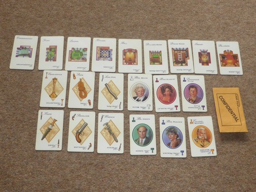 1997 parker cluedo spares - parker,