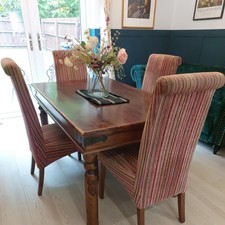 Solid Walnut  Wooden Table