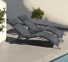 Pair of Bali Sun Loungers -