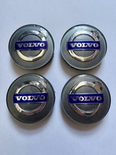 4x Genuine Volvo 64mm alloy