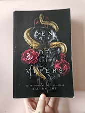 Den of Vipers, Knight, K.A, Amazon Publishing, Dark Romance Paperback Book