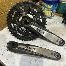 Shimano SLX Triple Crankset 175mm FC-M660 44/32/24T 9 Speed Hollowtech 2