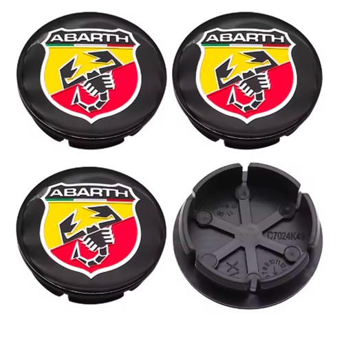 50mm abarth alloy wheel centre - abarth,