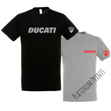 Ducati Inspired Motorcycle Bike Enduro T-shirt Racing Xmas Gift Men  TOP PREMIUM