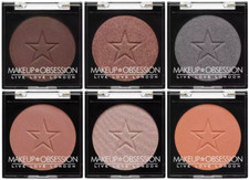 MAKEUP OBSESSION Single Eyeshadow Refills Matt &Shimmer 50+Shades Choose  Shade 