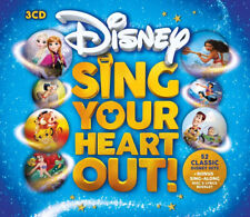 DISNEY - SING YOUR HEART OUT 52 DISNEY HITS - 3 X CD ALBUM BRAND NEW & SEALED
