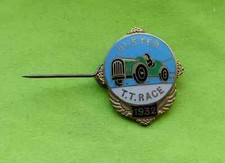 1932 Ards RAC Ulster TT Sports Car Enamel Lapel Pin badge (goodwood Dundrod)