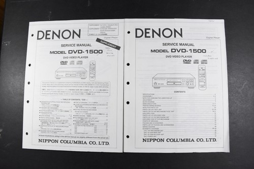 Denon dvd 1500 - player,