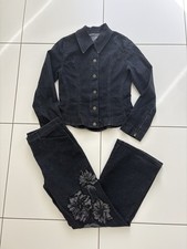 Per Una embroidered denim