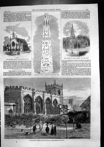 Antique print cleopatras - print,