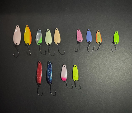 Forest trout spoon lures - trout,