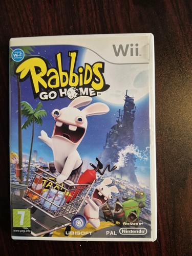 Rabbids home nintendo wii - rabbids,