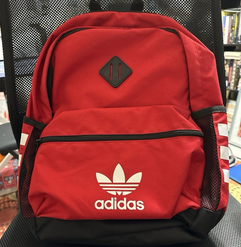 Adidas red black white unisex - adidas,