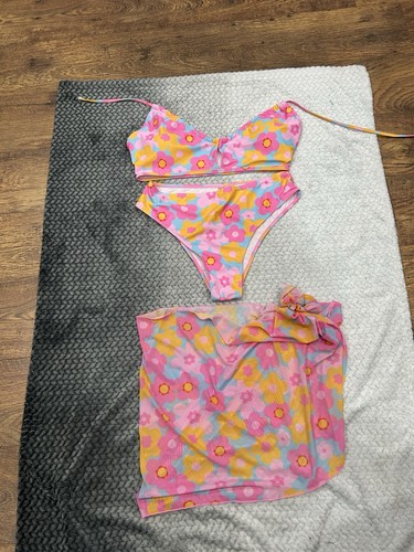 Ladies floral bikini with - ladies,