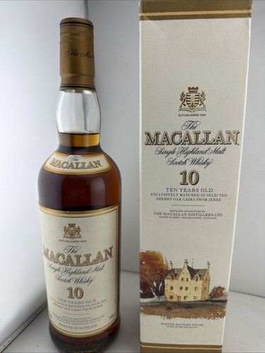 Macallan year old sherry - 10,