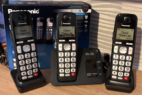 Panasonic tge823 cordless - kx-tge823,