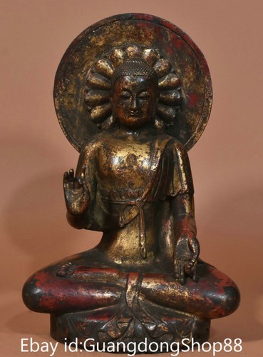 Old china bronze gilt - old,