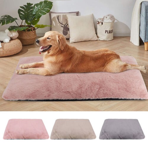 Pet dog plush fluffy mat - fluffy,