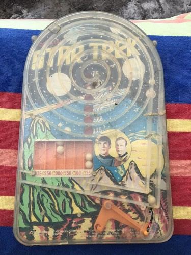 Vintage star trek pin ball - trek, toy