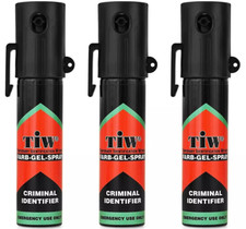 100% Legal Self Defence Spray - 3x Farb Gel Mini Pepper Spray Alternative pocket
