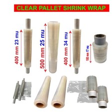CLEAR PALLET STRETCH SHRINK WRAP CAST PARCEL PACKING CLING FILM STRONG CHEAP 