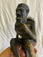Vintage Figure Wood Hand