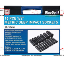 BLUE SPOT TOOLS 16 PCE 1/2"