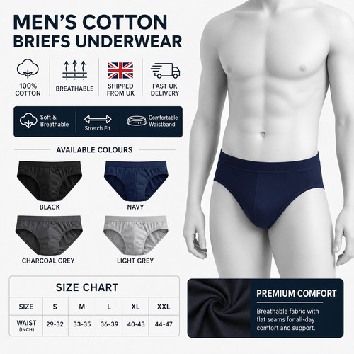 Mens cotton spandex stretch - mens,
