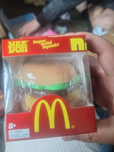 Mcdonald burger squishy new - burger,