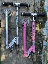 Pair Of Micro Folding Scooters