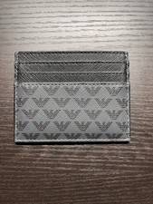 Emporio Armani Men's Embossed Leather Wallet