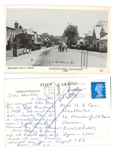 Vintage postcard london - vintage,