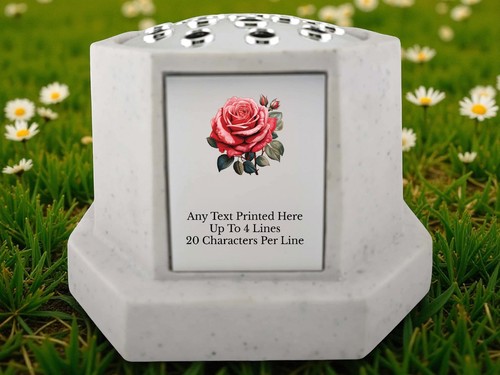 Personalised rose octagon - personalised,